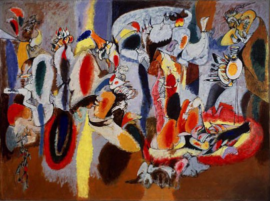 Arshile Gorky - The Liver is the Cock's Comb - 1944