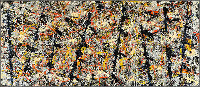 Jackson Pollock - Blue Poles - 1952