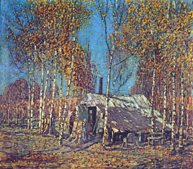 ArthurLismer-The-Guides-Home-Algonquin-1