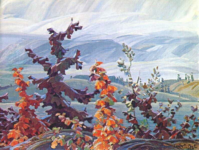 FranklinCarmichael-Scrub-Oaks-and-Maples