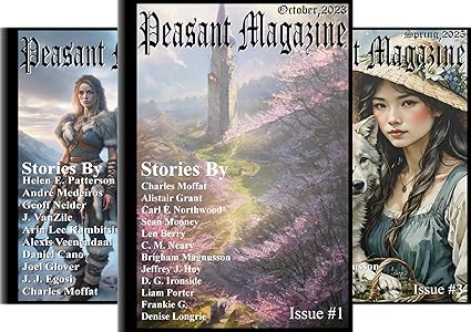 Peasant Magazine Covers of Issues 1, 2 and 3