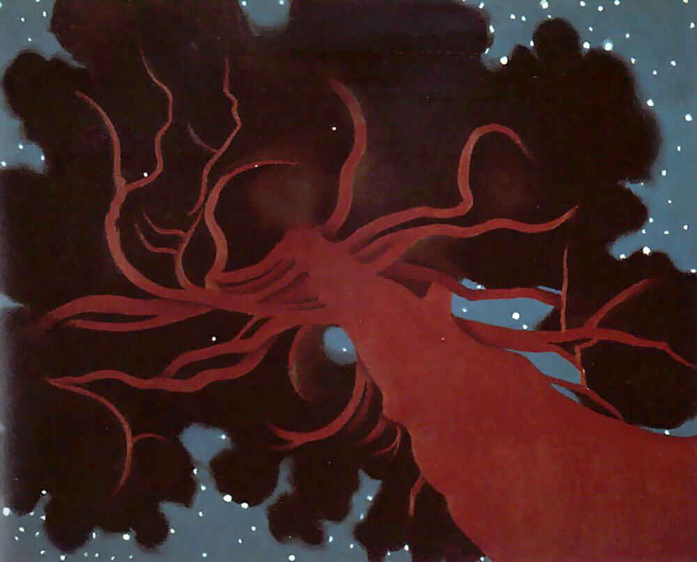 The Lawrence Tree by Georgia O’Keeffe via www.arthistoryarchive.com