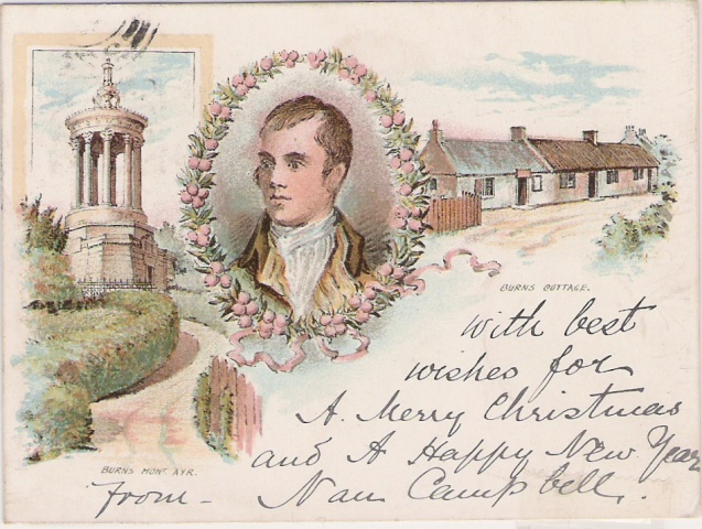  - Postcards-Art-History-Robert-Burns-1899