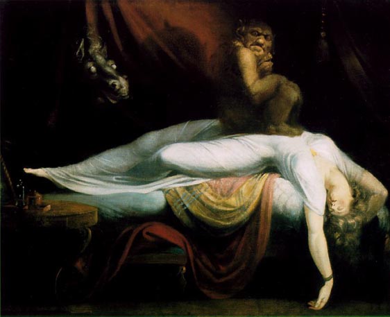 Henry Fuseli's The-Nightmare - 1781