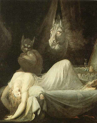 Henry Fuseli's The-Nightmare II - 1790